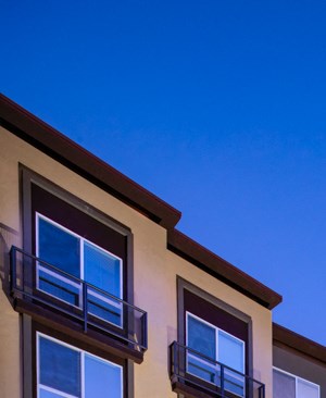 Clarendon Twilight Courtyard