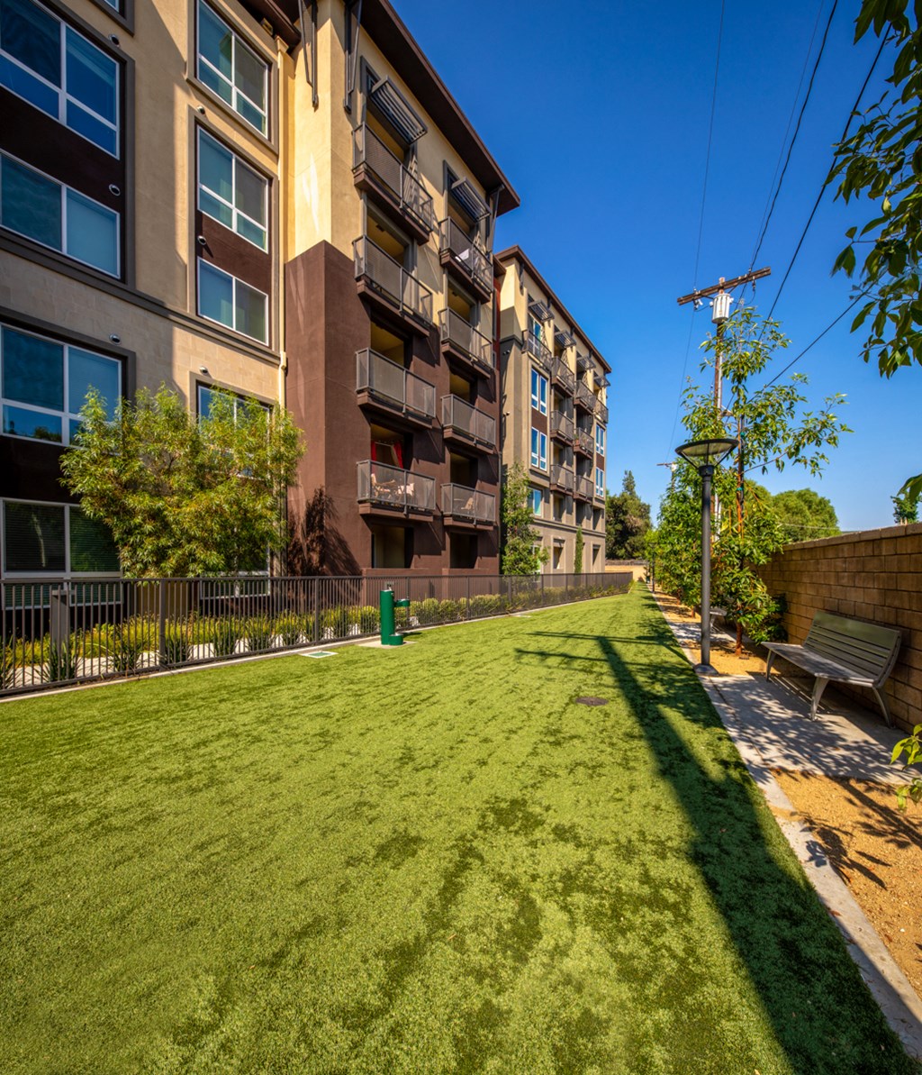 Dog Park at Clarendon Apartments, Los Angeles, CA