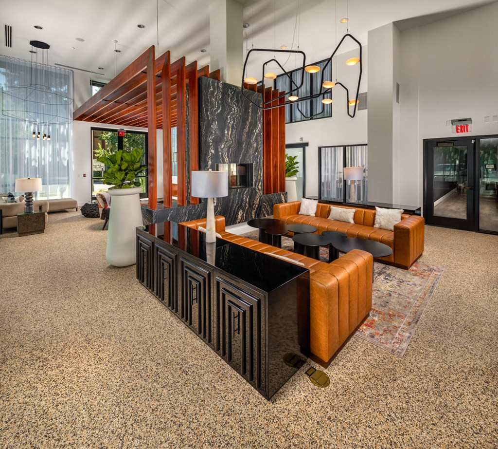 Lobby at Clarendon Apartments, California, 91367