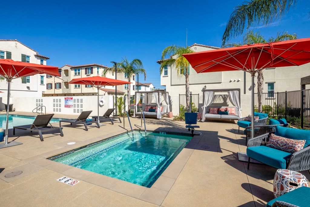 take a dip in our resort style pool