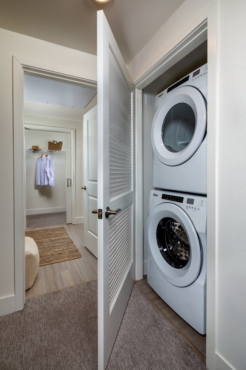 Washer & Dryer One Bedroom The Residences at Cota Vera