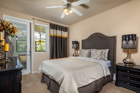 Bedroom decor  at Ridgestone, Lake Elsinore, CA, 92532