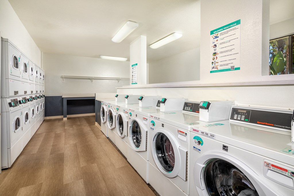 Laundry Facility at Shadowridge Woodbend Apartments
