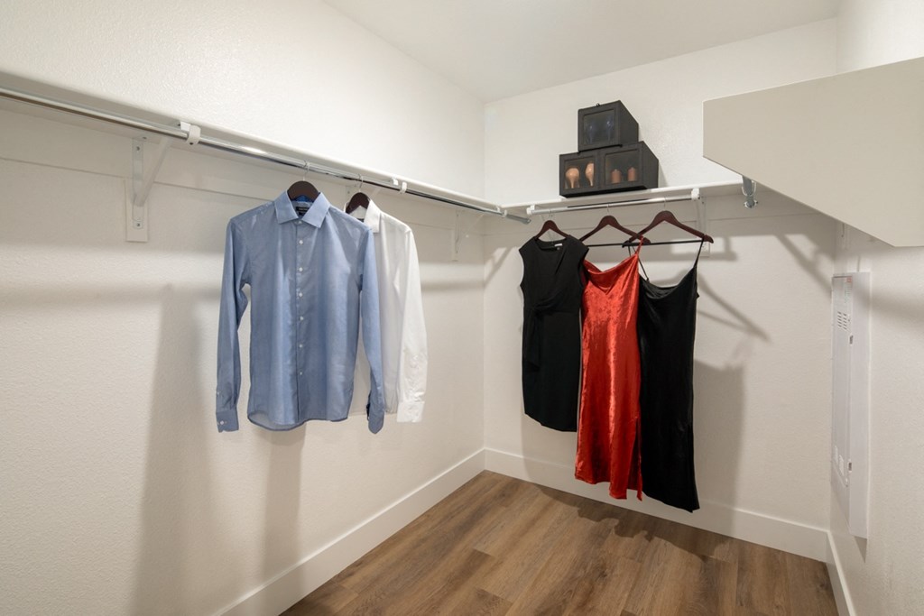 Spacious Closet at VORA LUX in Mission Valley, San Diego
