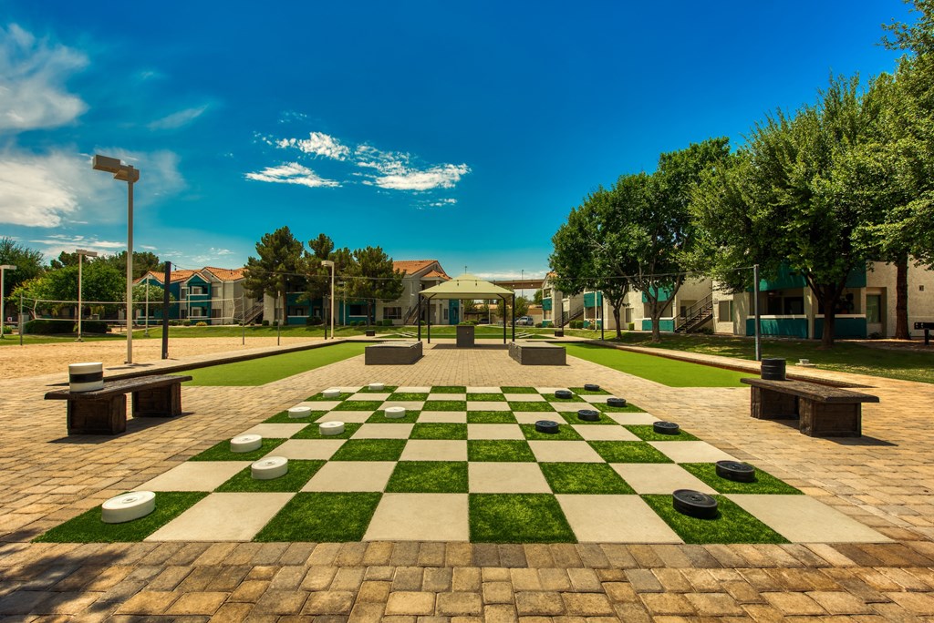 Galleria Palms Courtyard Chess