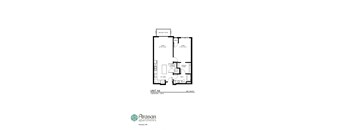 plan of a unit a floor plan of unit a apartments