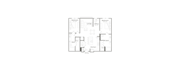 bedroom floor plan | the mansions on the park