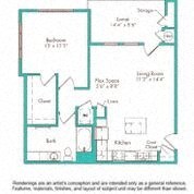 Kapolei Lofts 753 sq ft