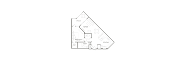 bedroom floor plan 05 | apartments in garland tx | the towers at spring creek