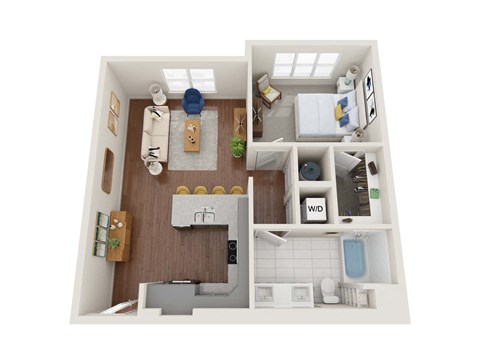 Goldenrod Floor Plan at PARK40, Colorado