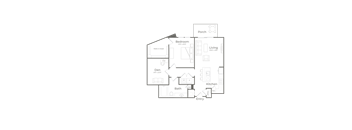 bedroom floor plan | the mansions on the park