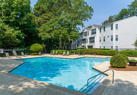 Pool at Greenhouse Apartments, Kennesaw, Georgia