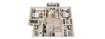 Two bedroom Two bathroom