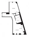 1 bedroom 747 sf