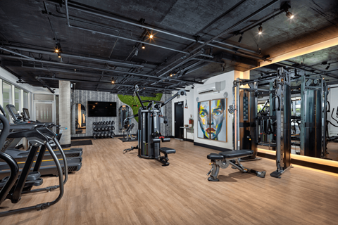 Fitness Center at The LC, Los Angeles, 90038
