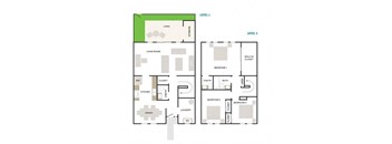 Makai 3/1.5 1368sf Townhome