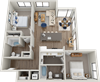 Two bedroom Two bathroom