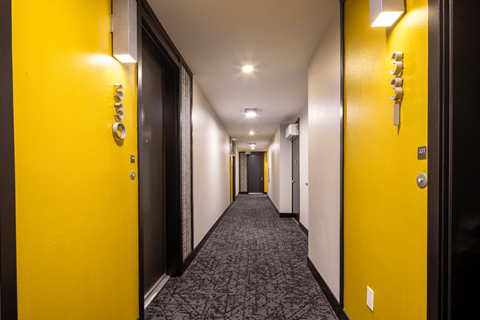 Corridor at The LC, Los Angeles