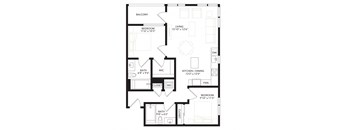 bedroom floor plan an in 2d