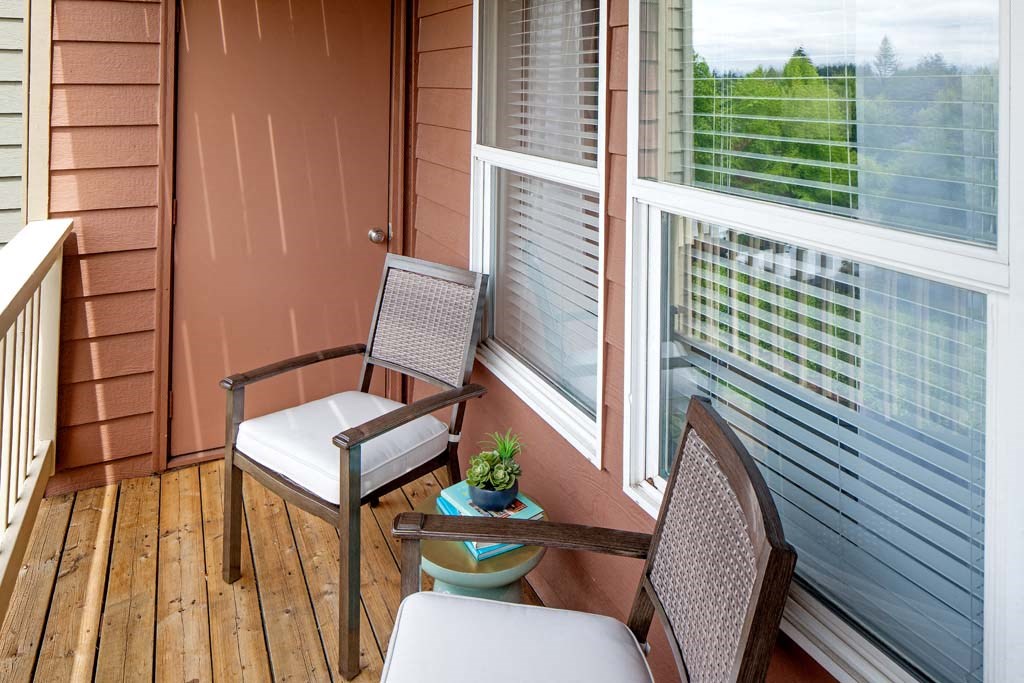 Balcony And Patio at Heatherbrae Commons, Oregon, 97222