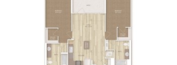 Two bedroom Two bathroom