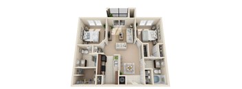 Two bedroom Two bathroom