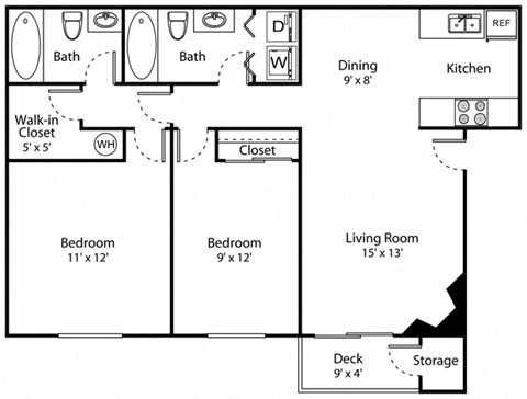Clydesdale Floor Plan at Scout, Kirkland, WA