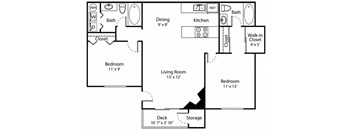 Morgan Floor Plan at Scout, Kirkland, 98034