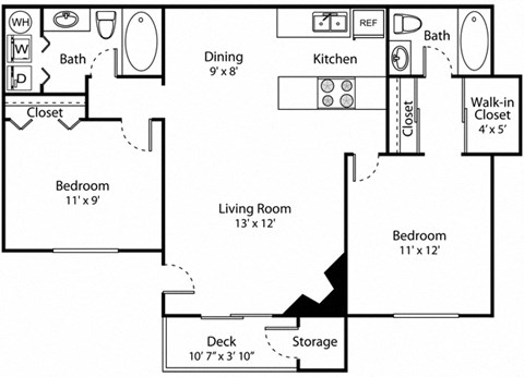 Morgan Floor Plan at Scout, Kirkland, 98034