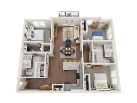 Hyssop Floor Plan at PARK40, Broomfield, 80023