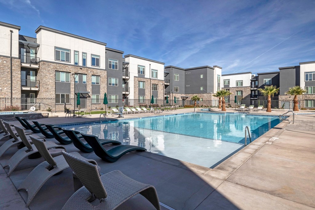 our apartments at the district feature a swimming pool