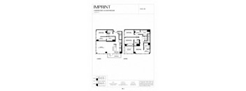 a blueprint of a floor plan of a house