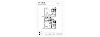 the floor plan of the apartment