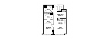 floor plan photo of the residence at the crossings