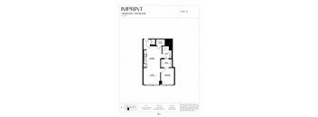 a hypothetical floor plan of a bedroom apartment