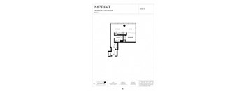 diagram of the proposed floor plan of the apartment