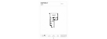 the imprint floor plan  studio apts  invermere