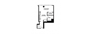 floor plan photo of the noble apartments