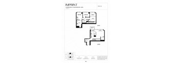 blueprint of a floor plan of a house
