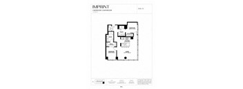 the floor plan of the apartment