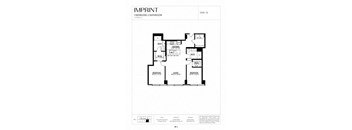 the floor plan of the apartment