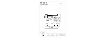 a floor plan of a bedroom apartment