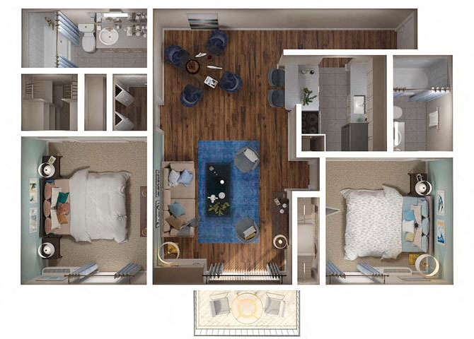 Sauganash Floor Plan