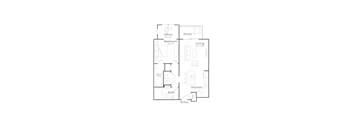 bedroom floor plan | the mansions on the park