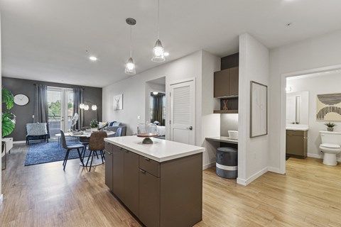 Kitchen and dining area at Array La Mesa, California, 91942