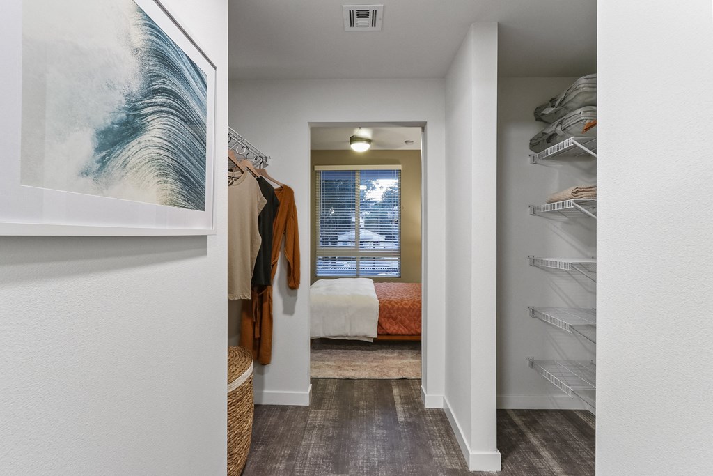 Spacious closet at Array La Mesa, La Mesa California