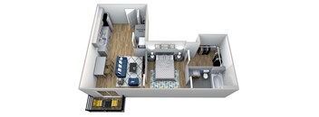 One Bedroom One Bath