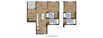 Two Bedroom Two Bath