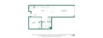 A5 one bedroom one bathroom