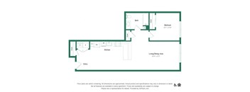 A3 one bedroom one bathroom